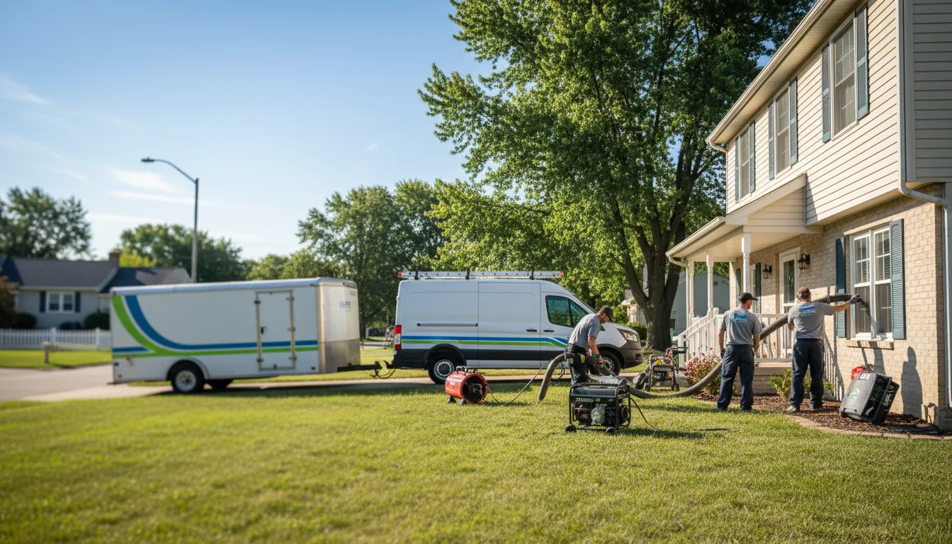 Flooded Basement Restoration And Cleanup With Repair in Boulder, MT near me